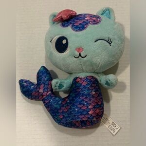 Gabby’s Dollhouse MerCat Plush – DreamWorks Mermaid Cat Stuffed Animal